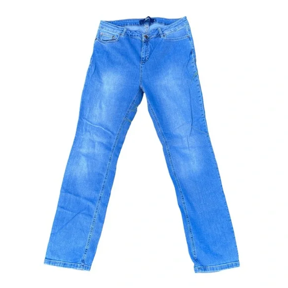 Boden Trafalgar Straight Leg Jeans Size 12 L - Picture 10 of 10